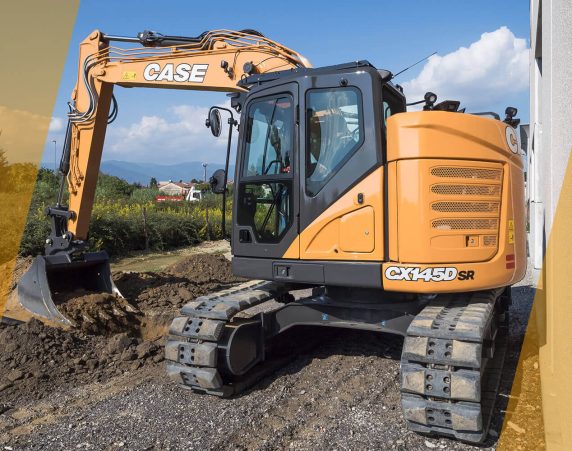 Case lyhytperäiset telakaivukoneet CX145D maarakennustöihin, Case construction, maarakennus, maarakennuskoneet, kaivukoneet, kaivinkoneet, lyhytperäiset telakaivukoneet, konevuokraus, konemyynti, konevuokraamo, Rentti