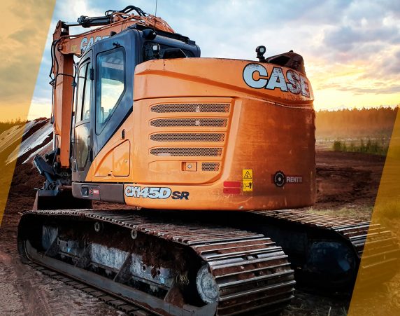 Case lyhytperäiset telakaivukoneet CX145D maarakennustöihin, Case construction, maarakennus, maarakennuskoneet, kaivukoneet, kaivinkoneet, lyhytperäiset telakaivukoneet, konevuokraus, konemyynti, konevuokraamo, Rentti
