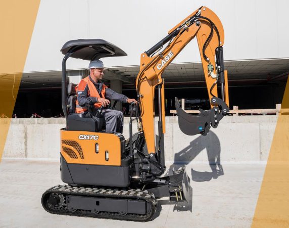 Case minikaivukone CX17C maarakennustöihin, Case construction, maarakennus, maarakennuskoneet, kaivukoneet, kaivinkoneet, minikaivukoneet, konevuokraus, konemyynti, konevuokraamo, Rentti