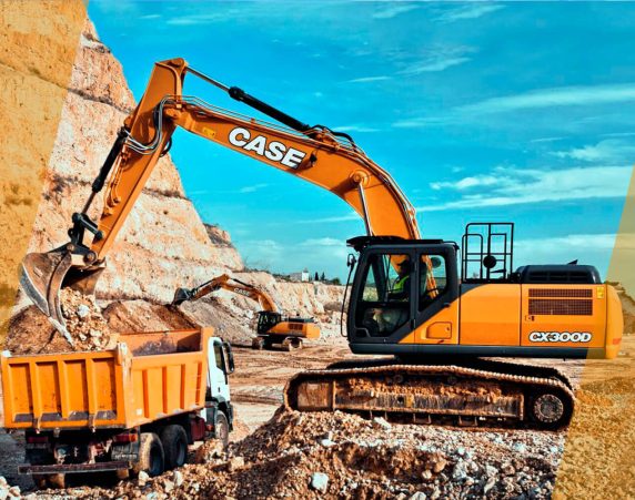 Case normaaliperäiset telakaivukoneet CX300D maarakennustöihin, Case construction, maarakennus, maarakennuskoneet, kaivukoneet, kaivinkoneet, normaaliperäiset telakaivukoneet, konevuokraus, konemyynti, konevuokraamo, Rentti