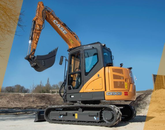 Case midikaivukone CX90D maarakennustöihin, Case construction, maarakennus, maarakennuskoneet, kaivukoneet, kaivinkoneet, midikaivukoneet, konevuokraus, konemyynti, konevuokraamo, Rentti