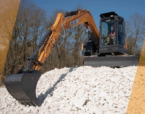 Case midikaivukone CX85D maarakennustöihin, Case construction, maarakennus, maarakennuskoneet, kaivukoneet, kaivinkoneet, midikaivukoneet, konevuokraus, konemyynti, konevuokraamo, Rentti